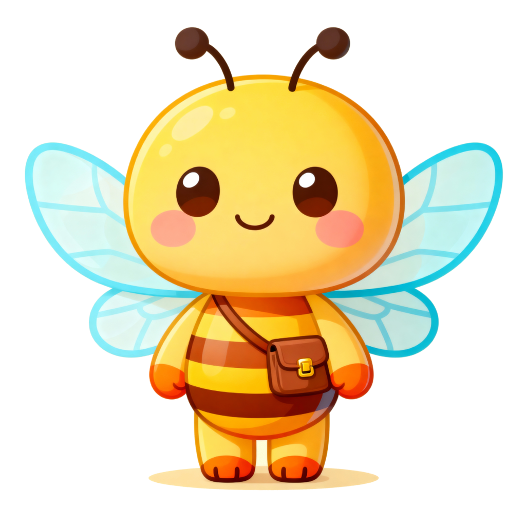 Beenli the bee mascot